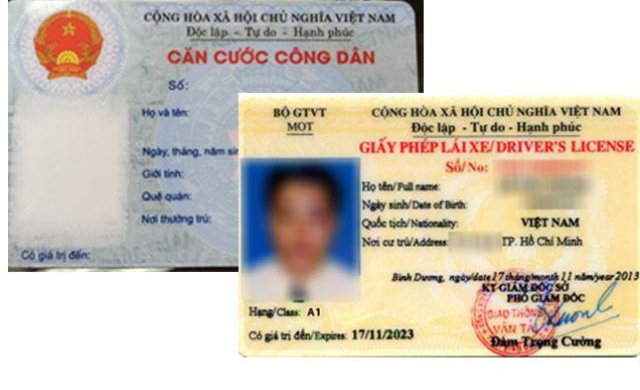 Đổi tên đệm trên CMND, CCCD có phải thi lại bằng lái xe không?
