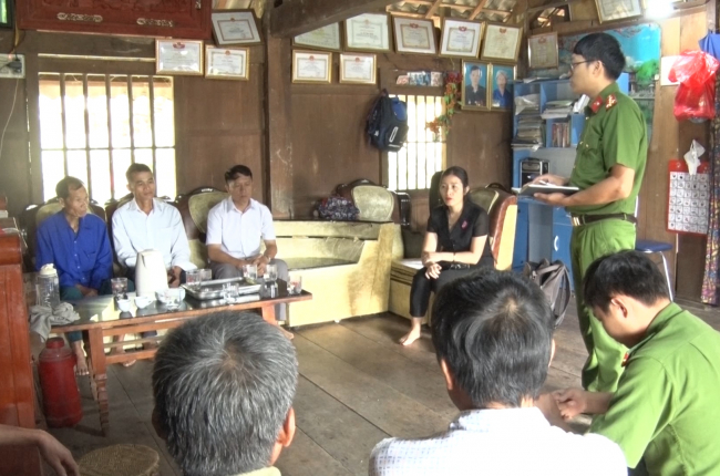 Mô hình 'Dòng họ Lò tự quản về an ninh trật tự' ở Lai Châu