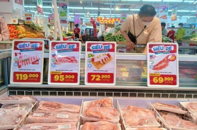 Việt Nam liên tục giảm nhập khẩu thịt heo
