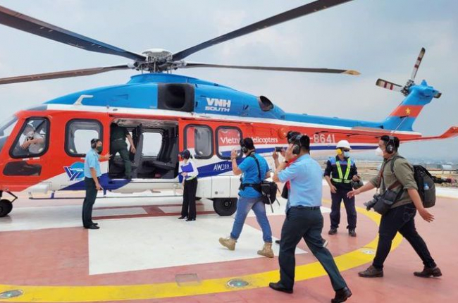 Đề xuất cấp phép tour du lịch bằng trực thăng 'Ngắm TP.HCM từ trên cao'