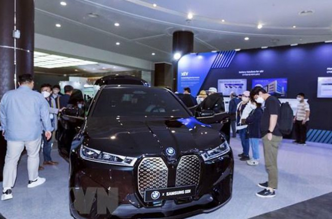 Công nghệ mới tại Triển lãm Xe điện quốc tế 2022