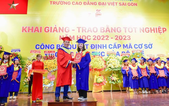 Trường Cao đẳng Đại Việt Sài Gòn công bố quyết định cấp mã đào tạo liên tục của Bộ Y tế