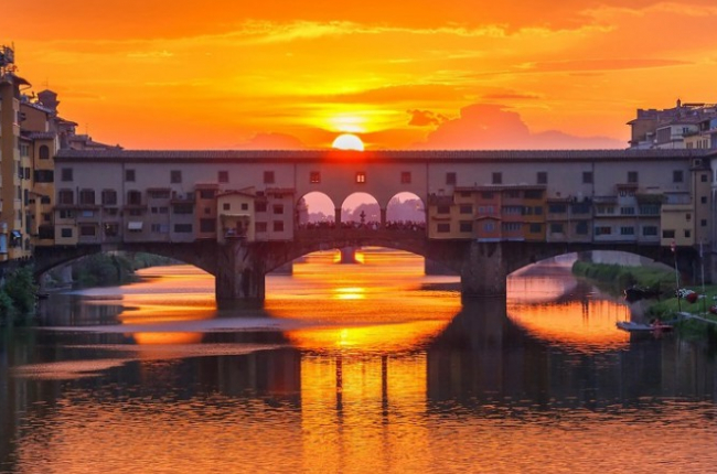 Ponte Vecchio, cây cầu đá lâu đời nhất ở châu Âu