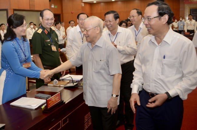 Tổng Bí thư Nguyễn Phú Trọng: TP.HCM cần không ngừng đổi mới để phát triển xứng tầm