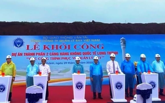 Khởi công các công trình quản lý bay Cảng hàng không Long Thành