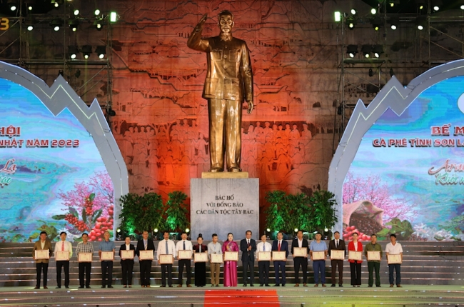 Bế mạc Lễ hội cà phê Sơn La lần thứ nhất năm 2023