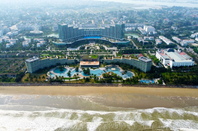 Thành phố biển Sầm Sơn trước đêm khai hội du lịch biển 2023