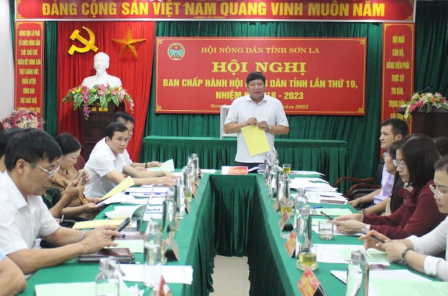 Hội nghị BCH Hội Nông dân tỉnh Sơn La lần thứ 19