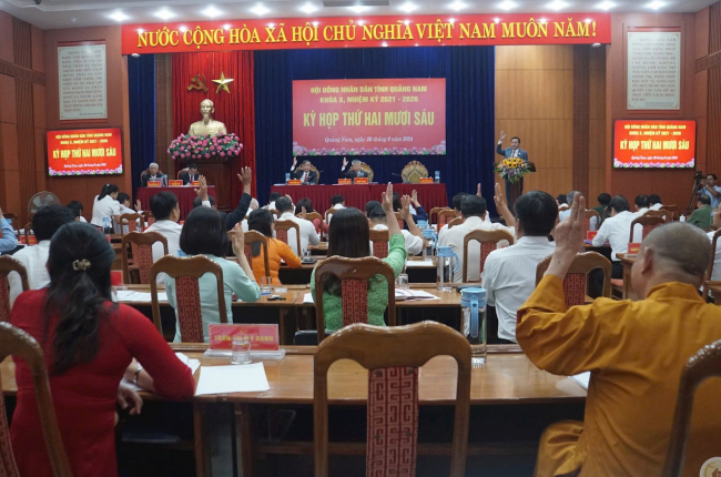 HĐND tỉnh Quảng Nam sẽ xem xét thông qua việc điều chuyển kế hoạch vốn đầu tư công ngân sách tỉnh năm 2024