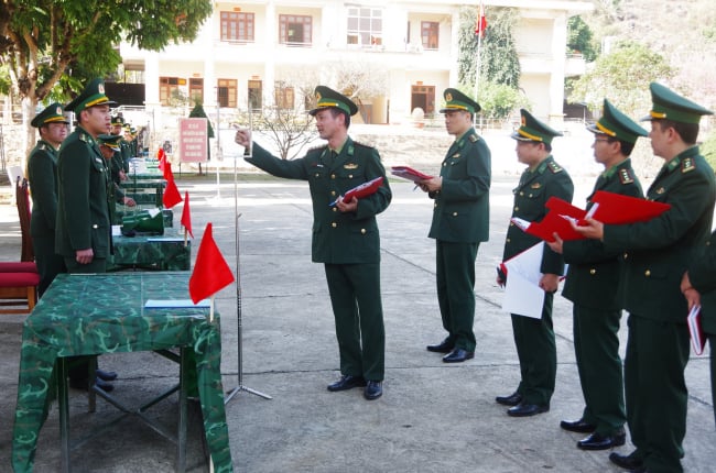 Biên phòng Sơn La nâng cao chất lượng huấn luyện năm 2024