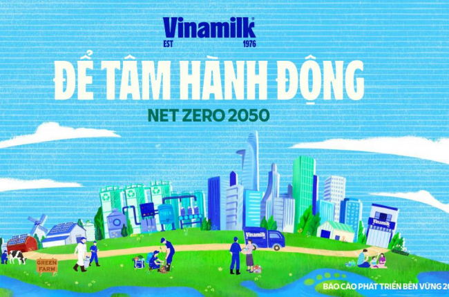 Vinamilk công bố báo cáo phát triển bền vững, chủ đề Net Zero 2050