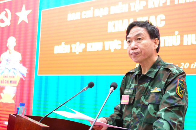 Lai Châu: Diễn tập khu vực phòng thủ quy mô lớn tại huyện biên giới Sìn Hồ