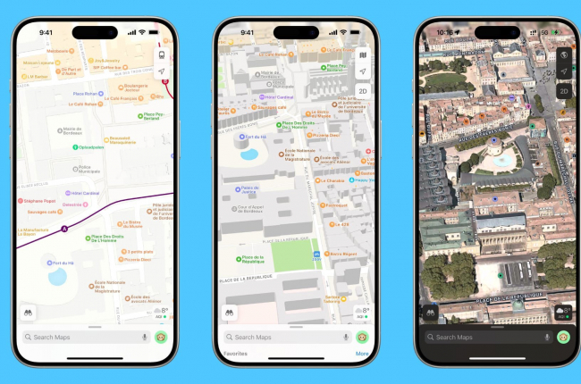 Bản đồ Apple Maps 'kèn cựa' với Google Maps 