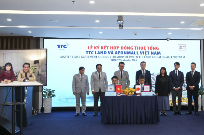 TTC Land, Aeon tiếp tục thúc đẩy hợp tác kinh doanh