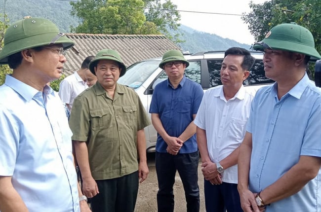 Bí thư Tỉnh ủy Lào Cai kiểm tra công tác phòng, chống lụt bão tại Bát Xát
