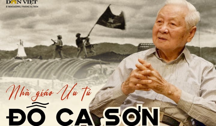 Nhà giáo Ưu tú Đỗ Ca Sơn: Ký ức về những chiến hào “máu thịt trộn bùn non”