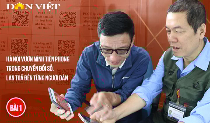 Hà Nội vươn mình tiên phong trong chuyển đổi số, lan toả đến từng người dân