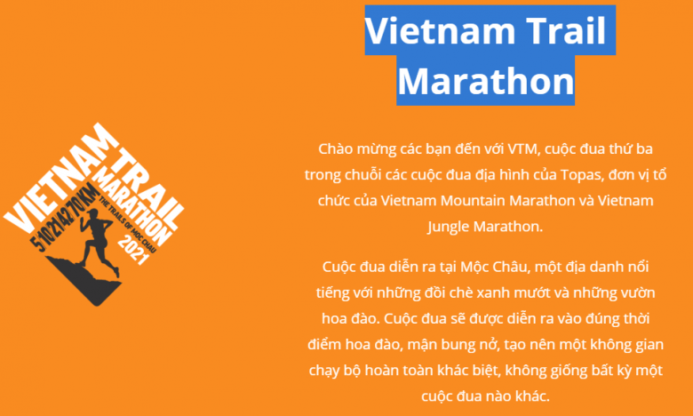 Topas, BTC Giải Vietnam Trail Marathon (VTM Mộc Châu) lừa đảo khách hàng?