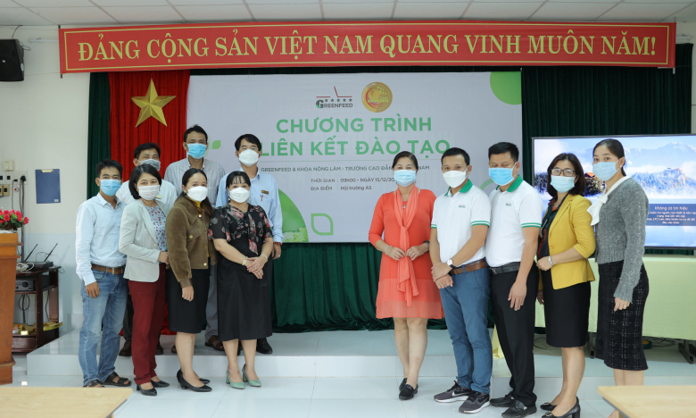 Trường Cao đẳng Quảng Nam và Công ty GreenFeed triển khai chương trình “Hạt giống tài năng” 