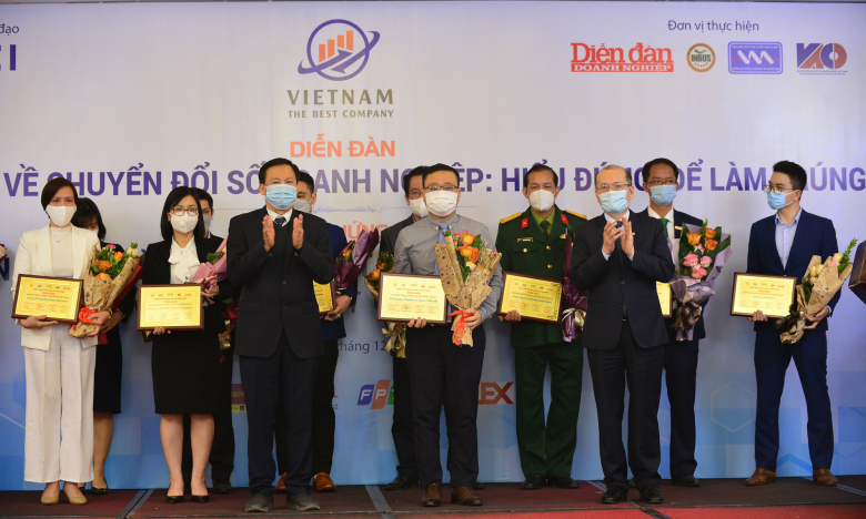 DPM nhận danh hiệu TOP Doanh nghiệp có năng lực cạnh tranh tốt nhất năm 2021