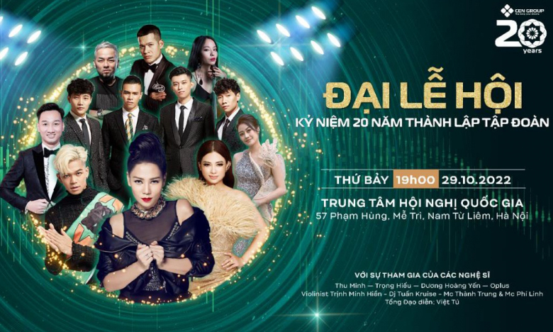 Cen Group tổ chức Đại lễ hội “Hiện thực hóa triệu ước mơ” nhân dịp 20 năm thành lập