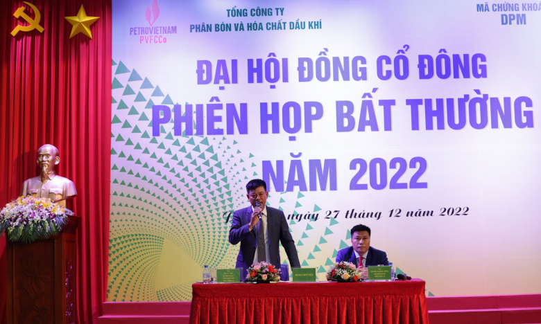 DPM chốt thông qua mức chia cổ tức 7.000/CP năm 2022