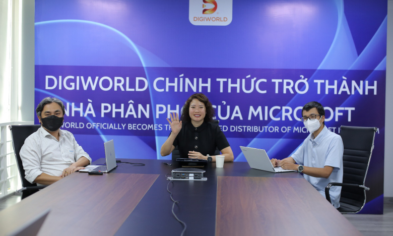 Digiworld trở thành nhà phân phối của Microsoft sản phẩm key điện tử (ESD)