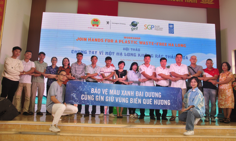 Hội Nông dân Quảng Ninh và UNDP của Liên hợp quốc tổ chức hội thảo vì một Hạ Long không rác thải nhựa