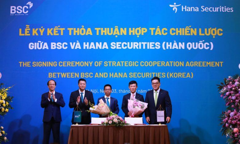 BSC và HSC (Hàn Quốc) ký kết thỏa thuận hợp tác chiến lược