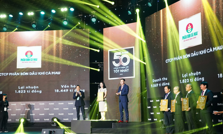 PVCFC lần thứ 2 đạt TOP 50 công ty niêm yết tốt nhất cùng kết quả kinh doanh 2 quý vượt trội