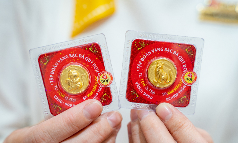 Thảnh thơi mua vàng ngày thần tài cùng eGold của DOJI
