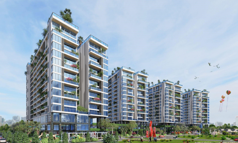 Thi công thần tốc, 4 tòa tháp của Sunshine Green Iconic chuẩn bị cất nóc trong Quý IV/2023