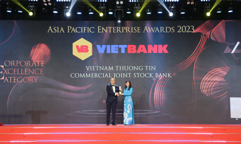Vietbank nhận giải thưởng doanh nghiệp xuất sắc châu Á 2023