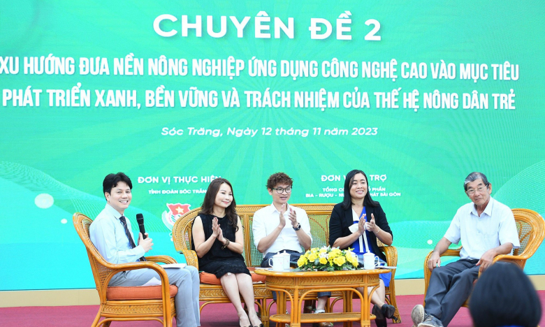 'Cha đẻ' gạo ngon nhất thế giới ST25 Hồ Quang Cua bàn chuyện ứng dụng nông nghiệp công nghệ cao với thanh niên