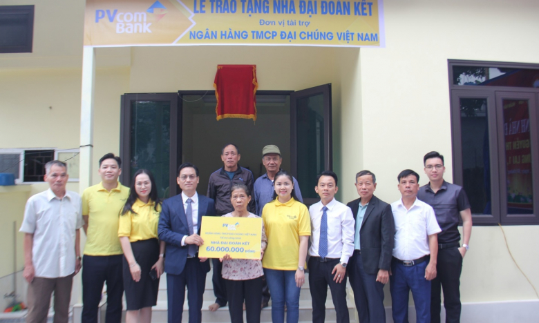 PVcomBank hỗ trợ xây dựng nhà “Đại đoàn kết” tại thành phố Hải Phòng