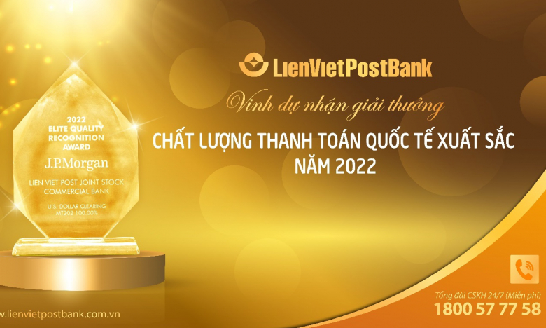 Lienvietpostbank đạt chất lượng tuyệt đối về điện TTQT và TTTM