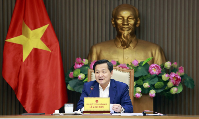Phó Thủ tướng Lê Minh Khái họp về đề án cơ cấu lại TKV và SCIC