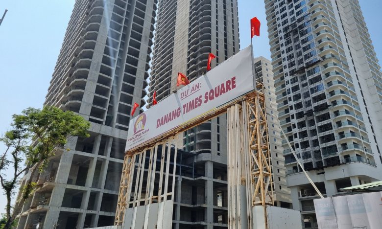Toàn cảnh bốn toà tháp tại dự án Times Square Đà Nẵng 2.500 tỷ đồng chuyển từ condotel thành chung cư