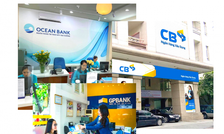 'Số phận' 4 ngân hàng yếu kém CBBank, OceanBank, GPBank, DongABank: Hé mở về 'chủ' mới