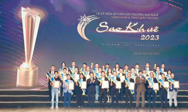 Giải pháp quản lý tài chính cửa hàng MyShop của KienLongBank giành giải thưởng Sao Khuê 2023
