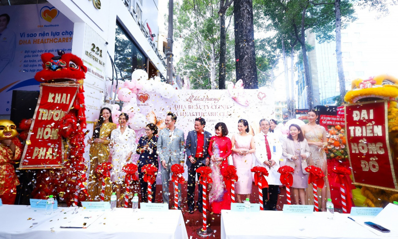 Tưng bừng khai trương DHA Healthcare Clinic và DHA Beauty Clinic