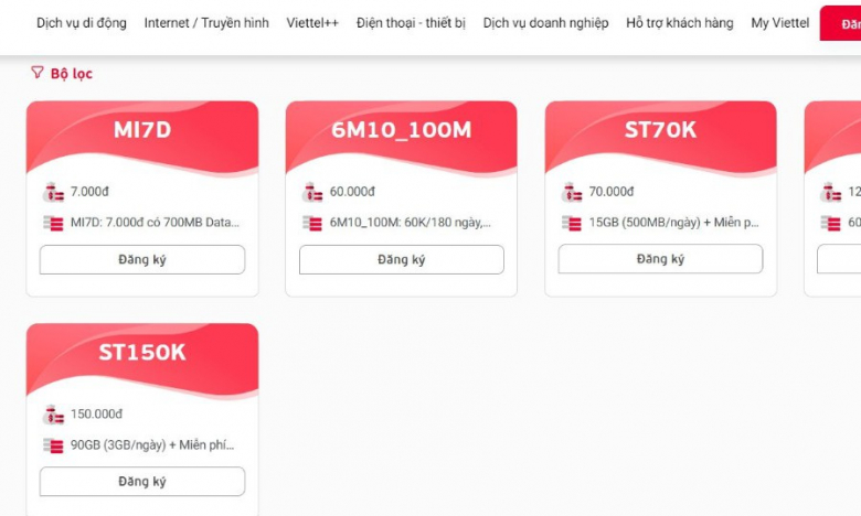 Ba 'ông lớn' ngành viễn thông đồng loạt công bố ngừng đăng ký mới nhiều gói cước data phổ biến