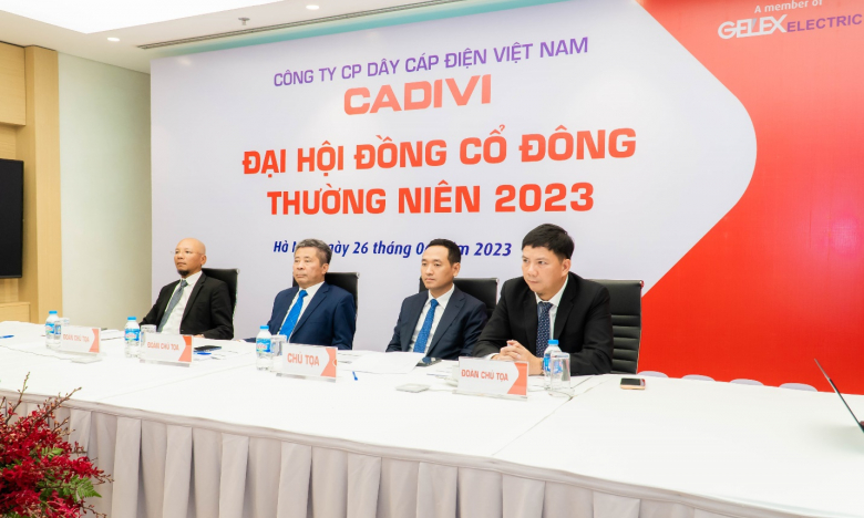 CADIVI đưa định hướng, giải pháp nhắm đích lợi nhuận trước thuế 450 tỷ đồng năm 2023