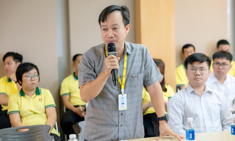 Tổng giám đốc PVCFC đối thoại với người lao động 