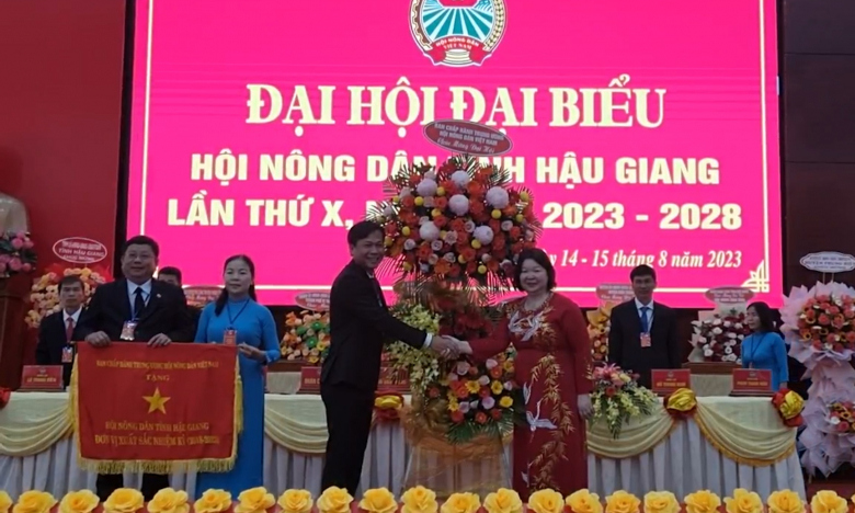 Đại hội Đại biểu HND tỉnh Hậu Giang lần thứ X: Ông Võ Văn Trung tái đắc cử chức Chủ tịch HND tỉnh Hậu Giang
