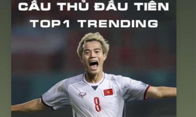 Xuất hiện cầu thủ Việt Nam đầu tiên tốp 1 trending YouTube