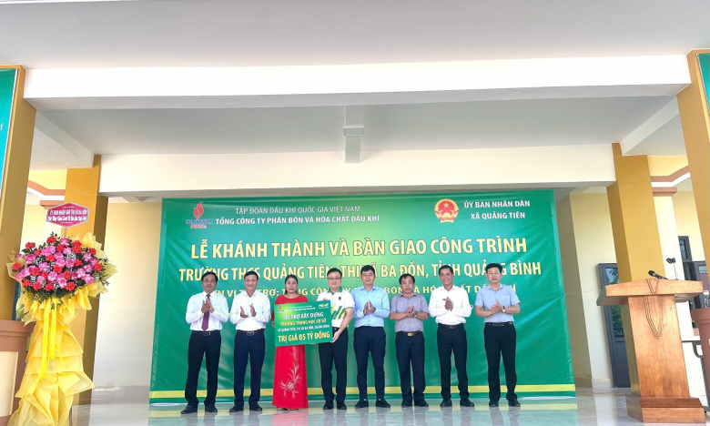 PVFCCo tiếp sức cho sự nghiệp giáo dục
