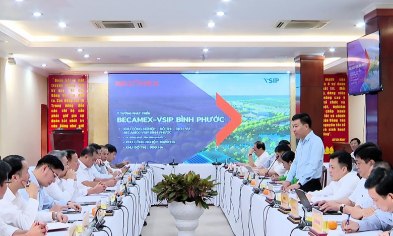 Tập đoàn VSIP Group sẽ đầu tư Khu công nghiệp – đô thị - dịch vụ “khủng” ở tỉnh Bình Phước