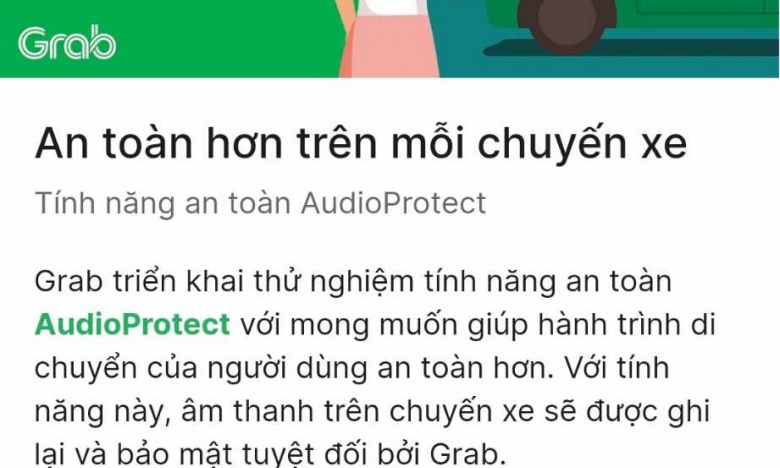 Cách tắt tính năng ghi âm tự động của Grab để đảm bảo quyền riêng tư