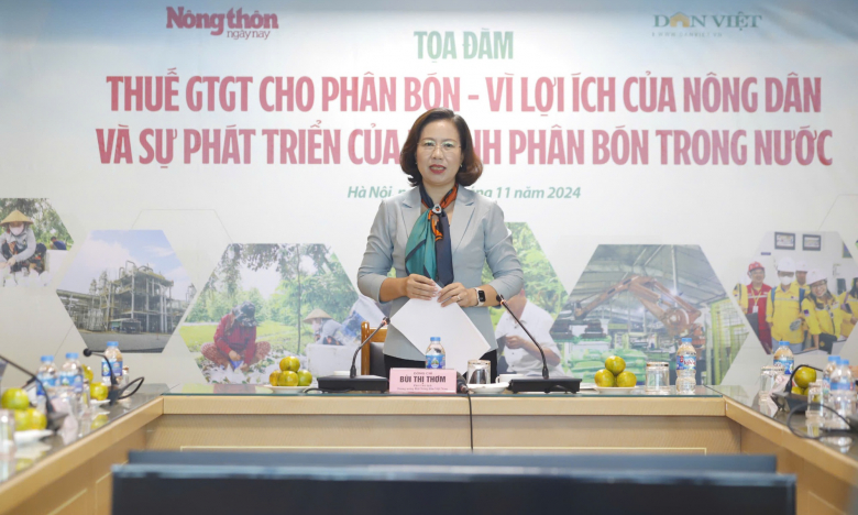 Tọa đàm thuế GTGT với mặt hàng phân bón: Chọn hướng đi đúng vì lợi ích 'ba nhà', đặc biệt quan tâm đến nhà nông
